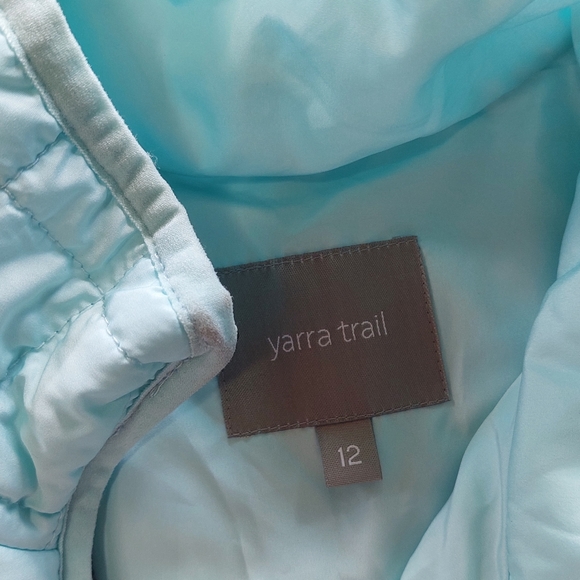 Ladies size 12, Yarra Trail, Puffer Jacket. Light blue. Near new condition - Picture 2 of 3
